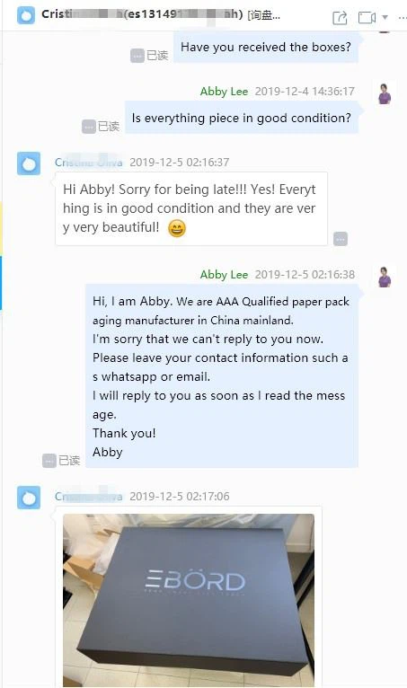Minglai customer feedback Minglai customer feedback