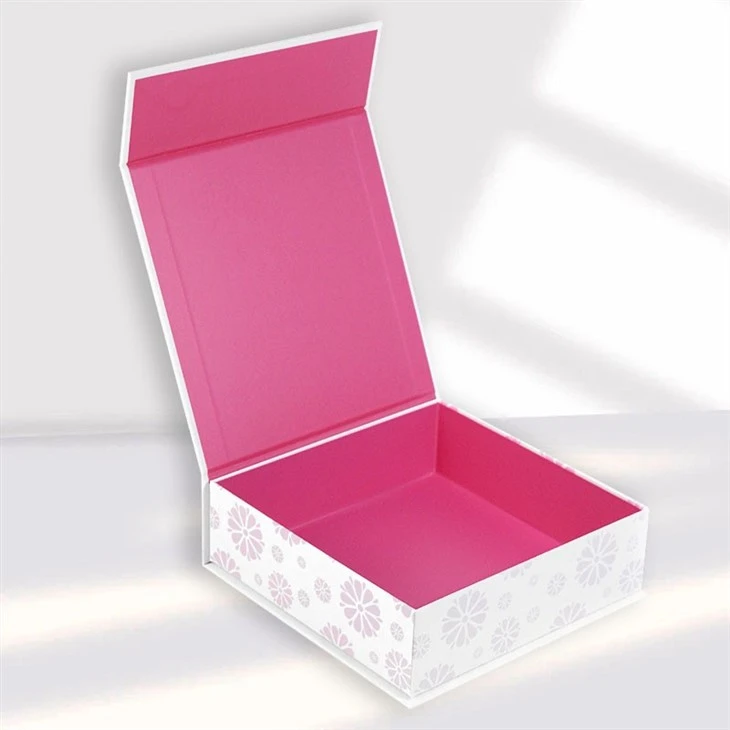 Pink Gift Box With Lid